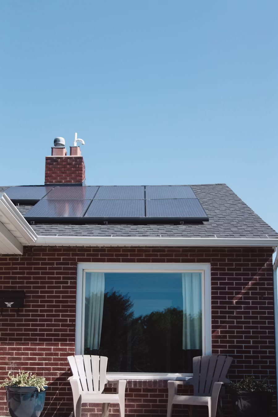 Industrial solar installation